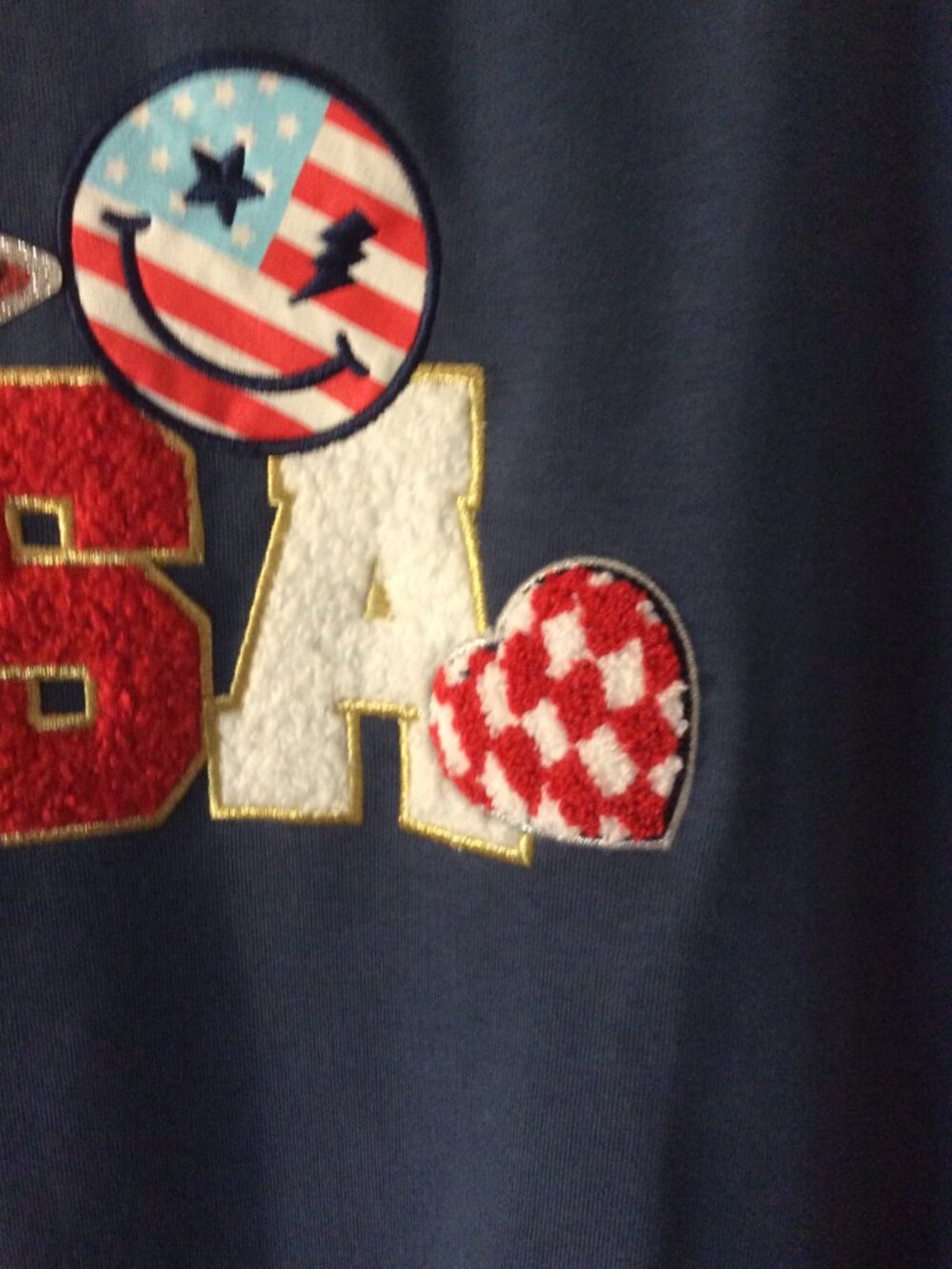 Women's Simply Southern Sweatshirt Patriotic - Picture 4 of 6